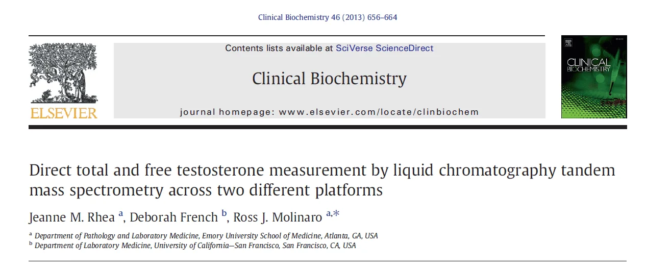 LabCorp Vs Quest free testosterone lab ranges Why are they different