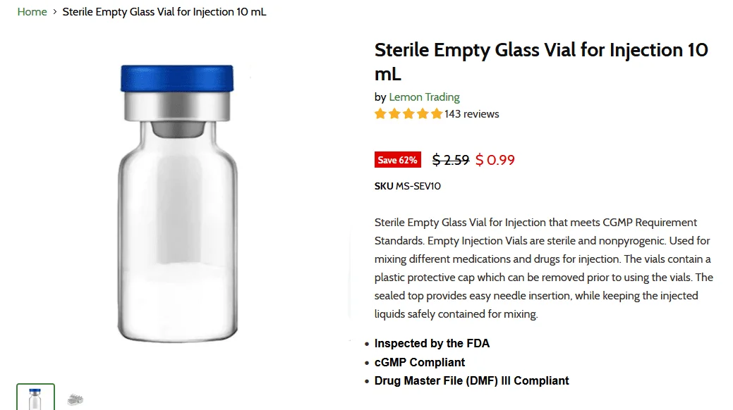 Where to Buy Bacteriostatic Water? Excel Male TRT Forum