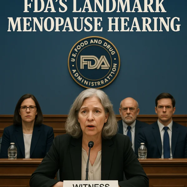 FDA's Landmark Menopause Hearing.webp