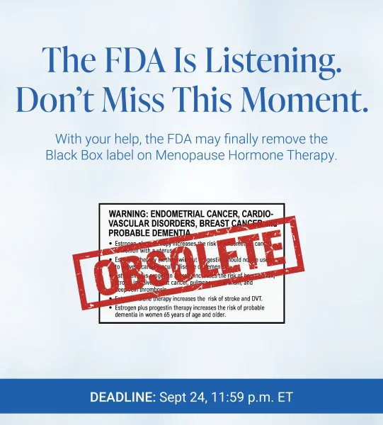 FDA HRT Comments on Black Box Warnings