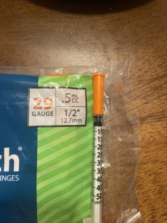 Insulin needle? Excel Male TRT Forum