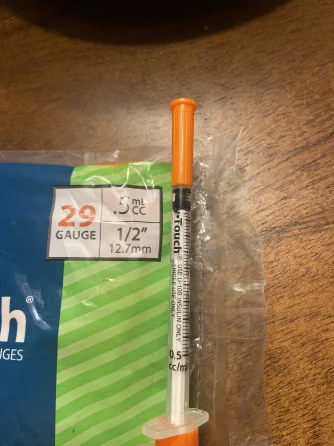 Insulin needle? Excel Male TRT Forum
