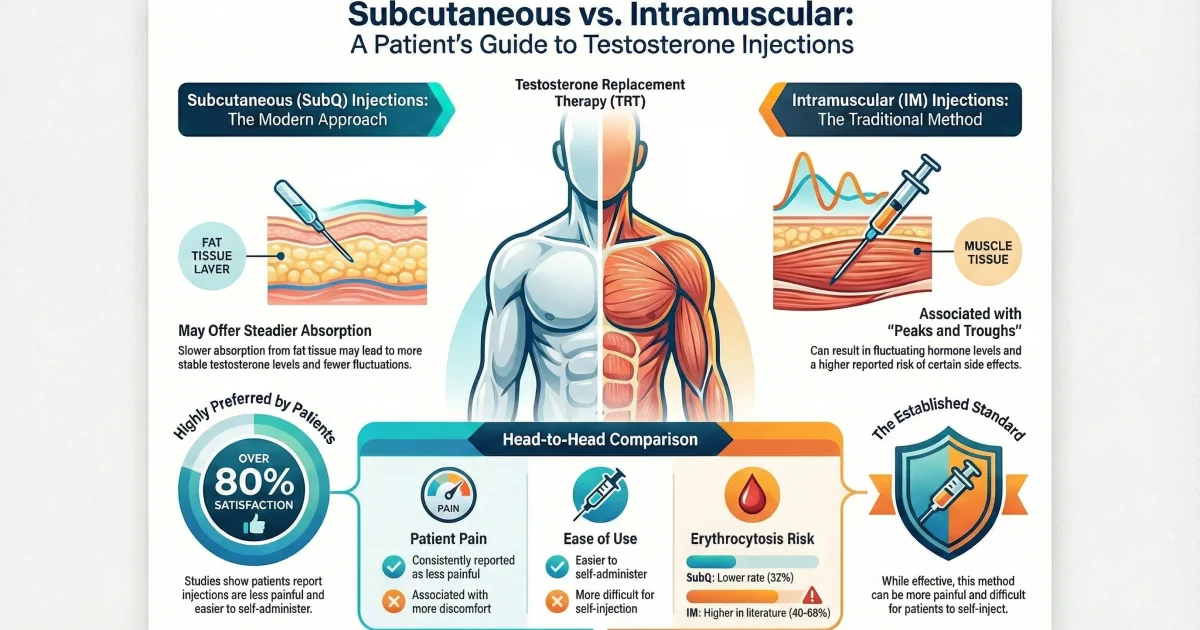 Ultra Tag Tm Rbc Injectios Subcutaneous Testosterone Injections: The Complete Guide for Men on TRT