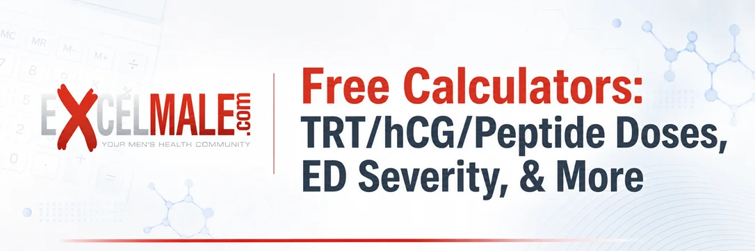 TRT hCG peptide calculator