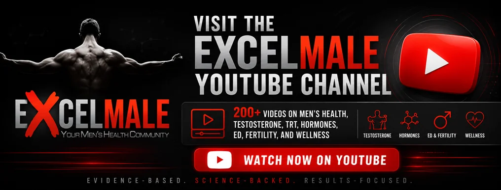 ExcelMale Youtube Channel TRT Videos