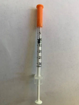 0.5 cc syringe