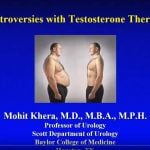 Controversies with Testosterone Therapy Exelmale