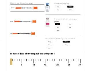 hcg dose calculator