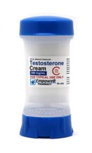 scrotal testosterone cream